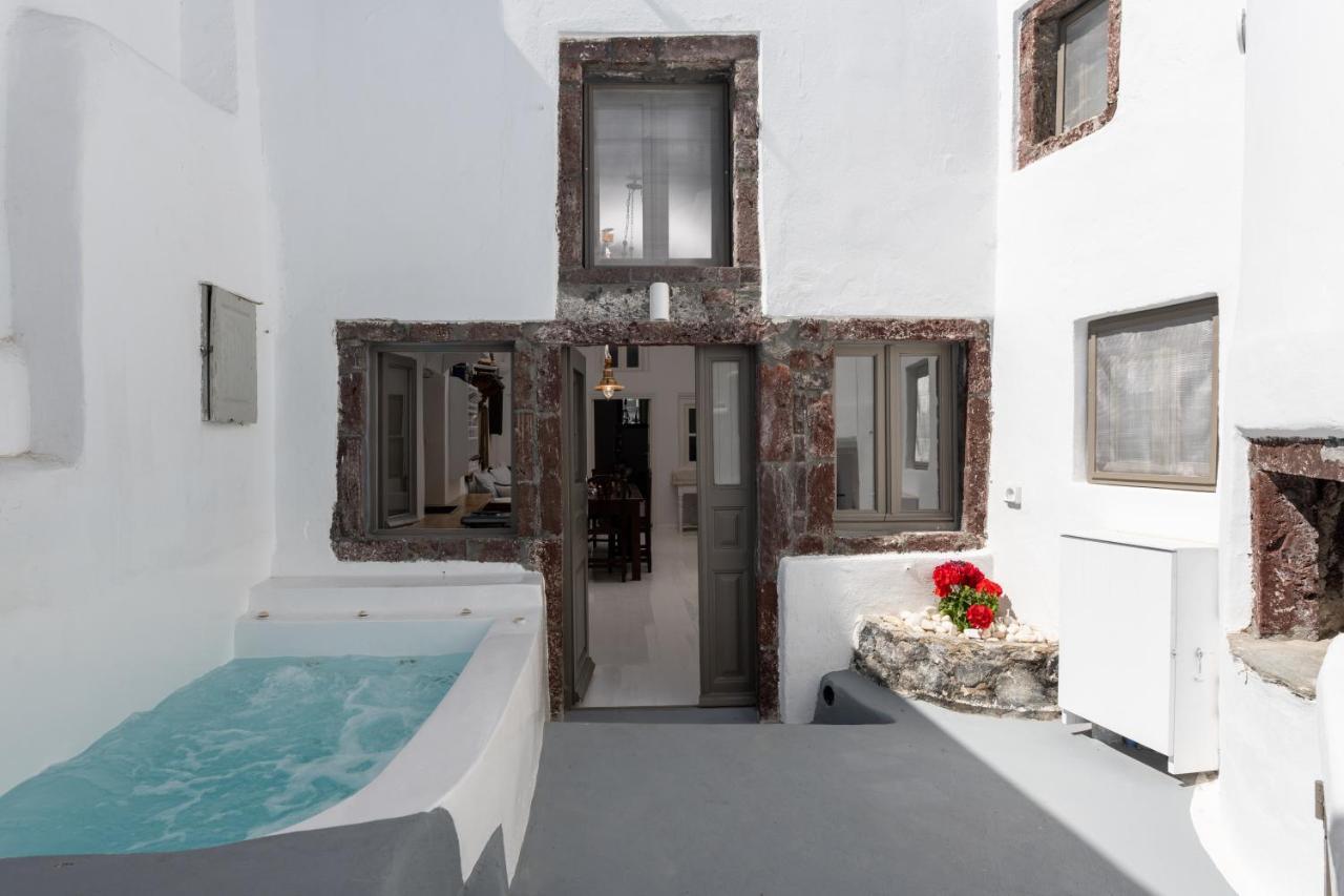 Astrea Suites "Ostria Cave Villa-Outdoor Jacuzzi" Oia  Exterior photo